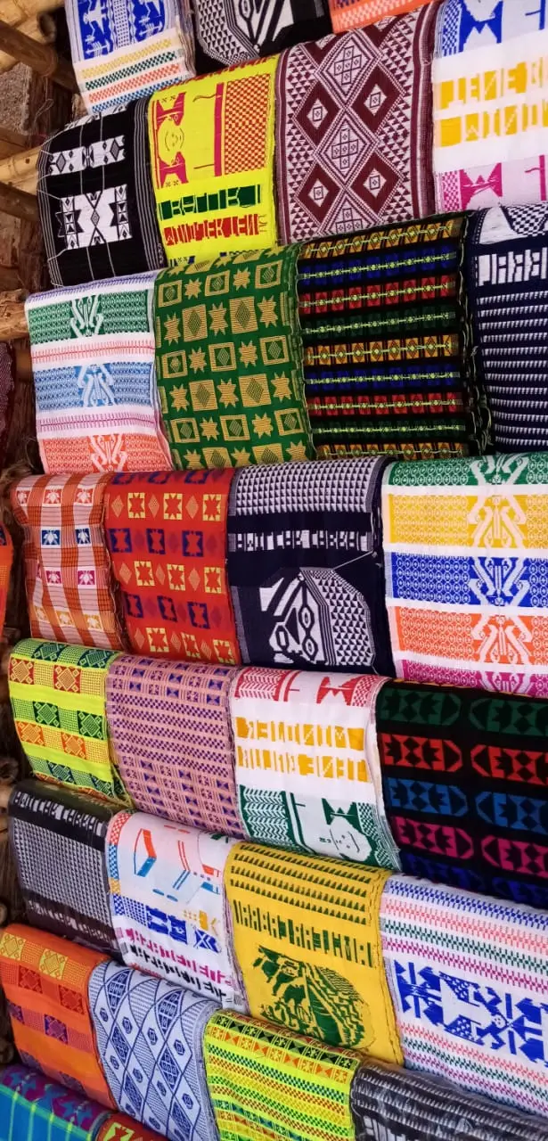 Panos de Pente textile rolls